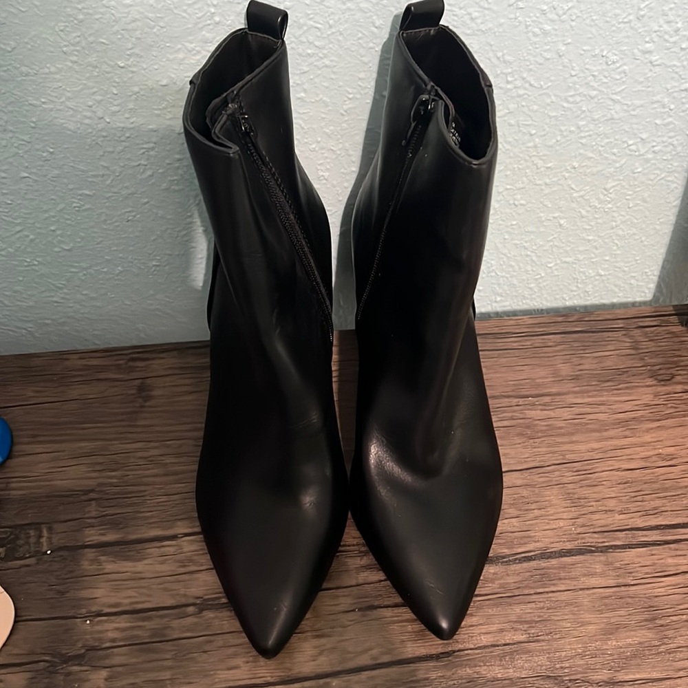 JustFab Ankle Heeled Boots